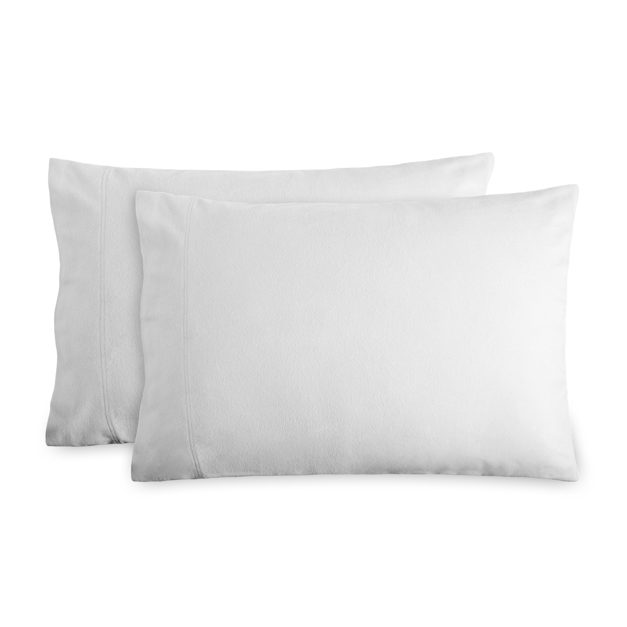 Black top flannel pillowcases